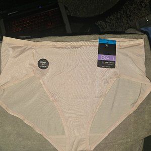 NWT Bali 2XL/9 Dusty Rose Fits Your Curves Hi-Cut Full Coverage Panty.